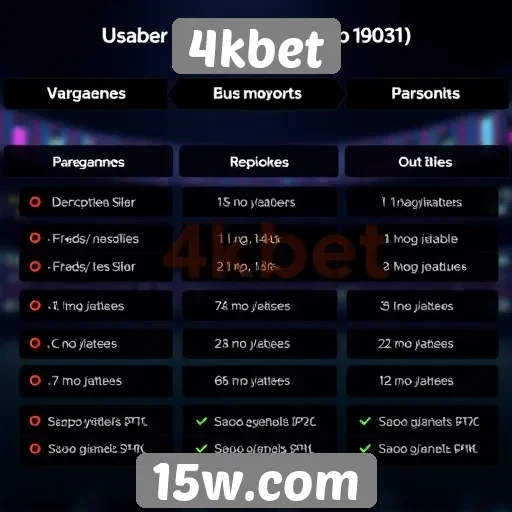 Vantagens e desvantagens de 4kbet para apostadores